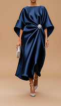 Carmina Satin Dress