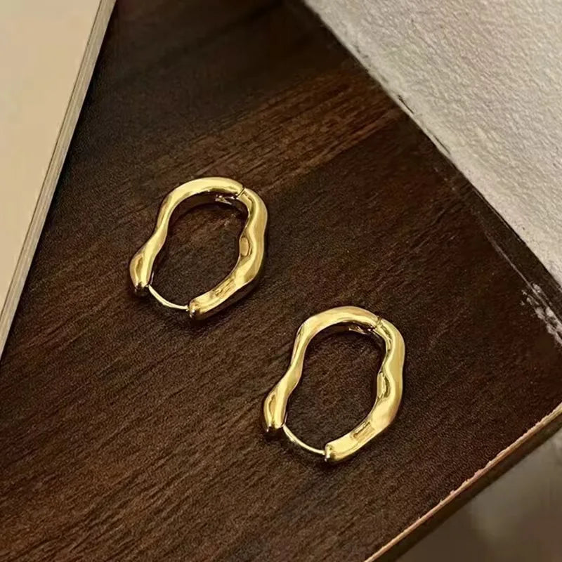 Arc Hoop Earrings
